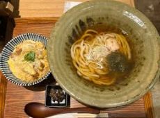 ミニかつ丼・うどんセット 麵処つるはん 成田国際空港店